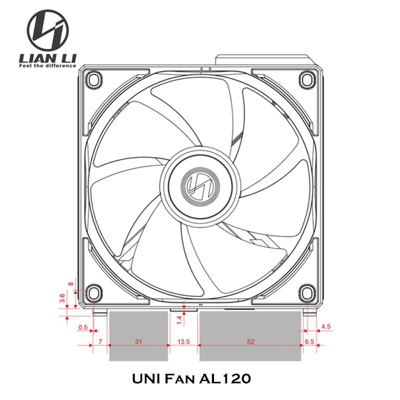 Lian Li UNI Fan AL120 ARGB Cab - Eachine Drone E010 recension och pris