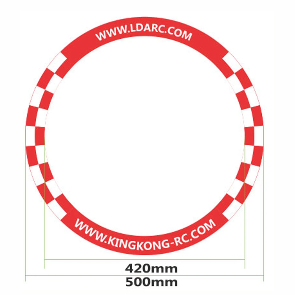 5PCS LDARC 500mm Flying Racing - Drone Racing Gate recension och pris