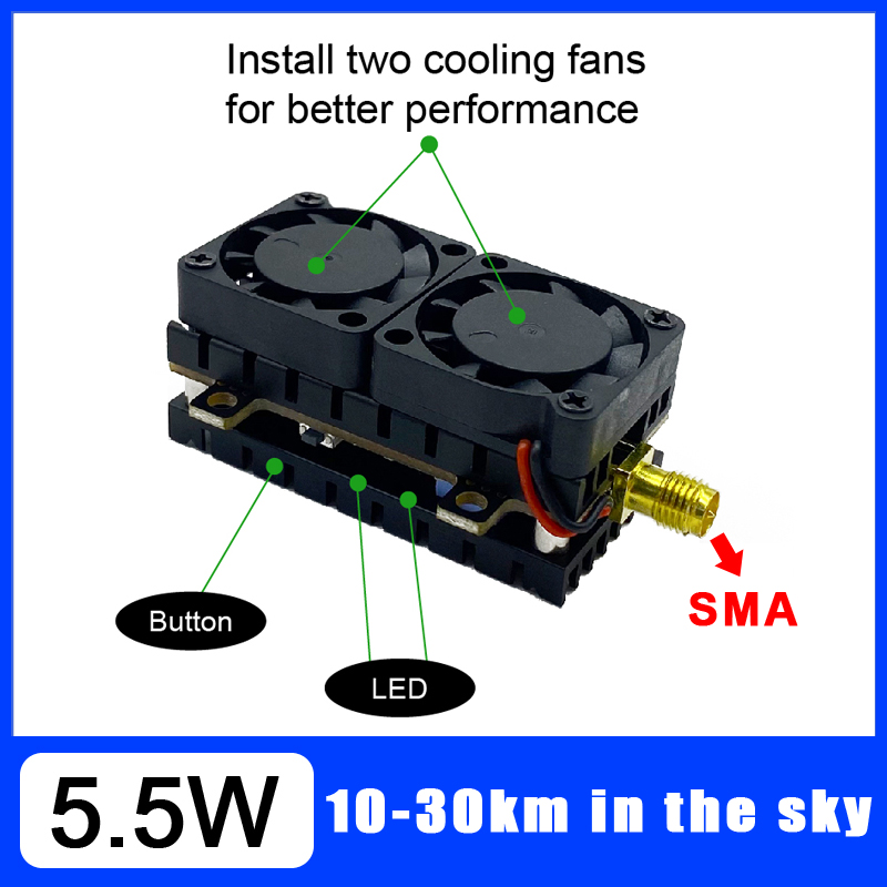 Long Range 5.8GHz 5.5W Video T - Drone Racing Vtx recension och pris